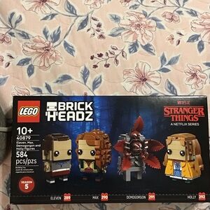 LEGO BrickHeadz Stranger Things Eleven Max Demogorgon Holly Set 40879 584 pcs